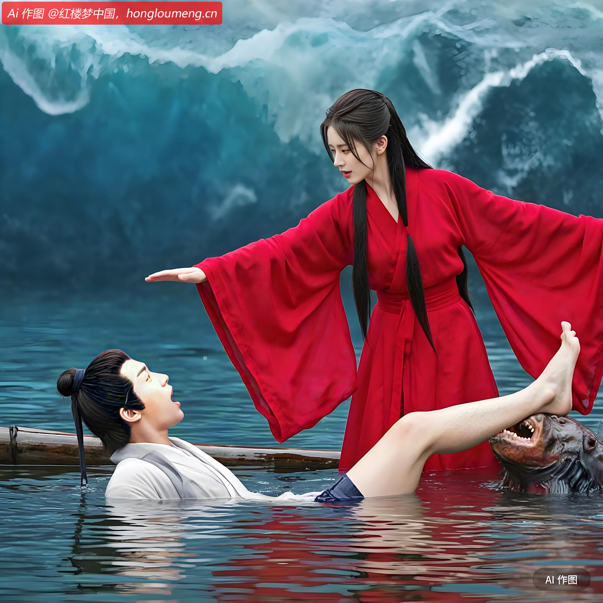 “可卿救我！”