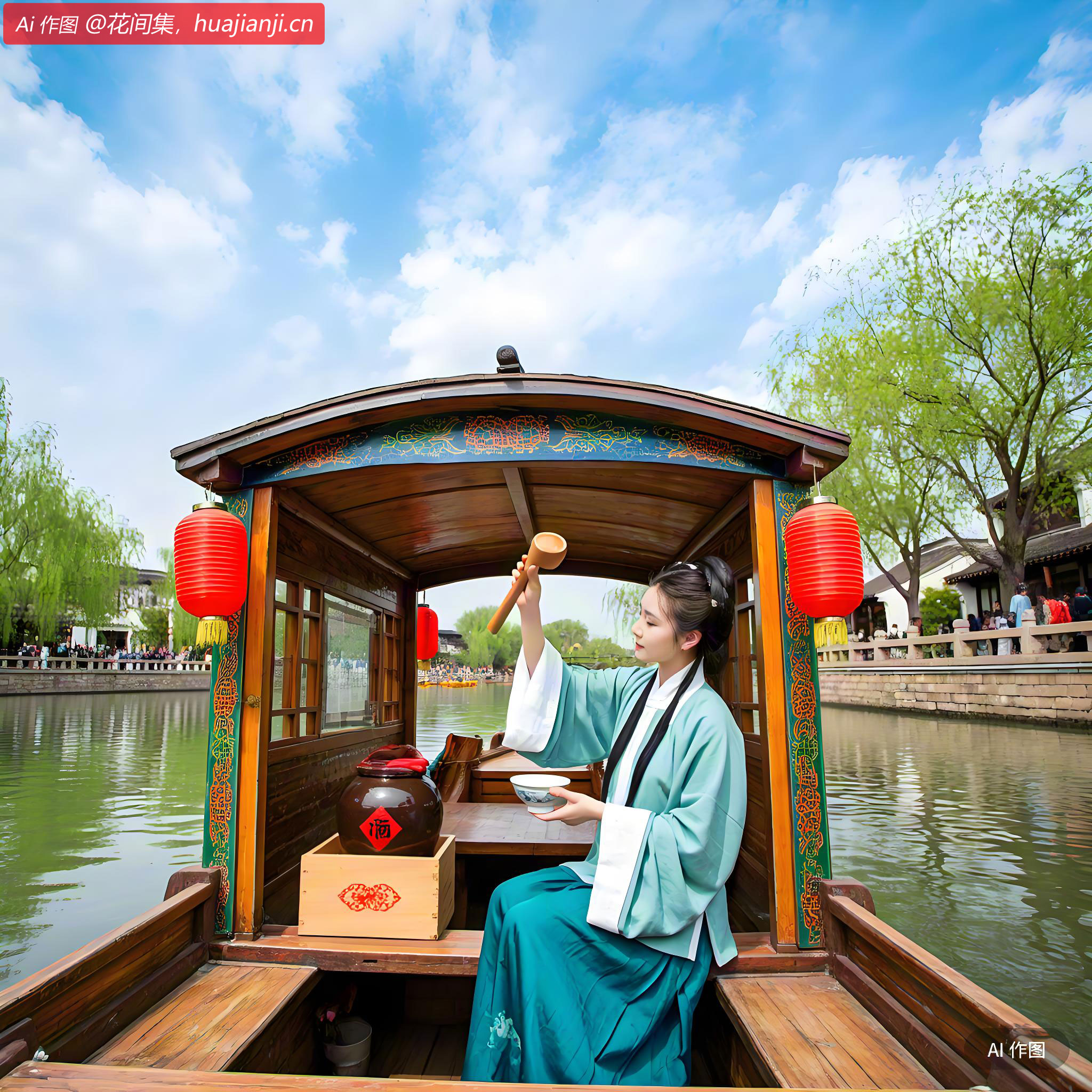 垆边人似月，皓腕凝霜雪。