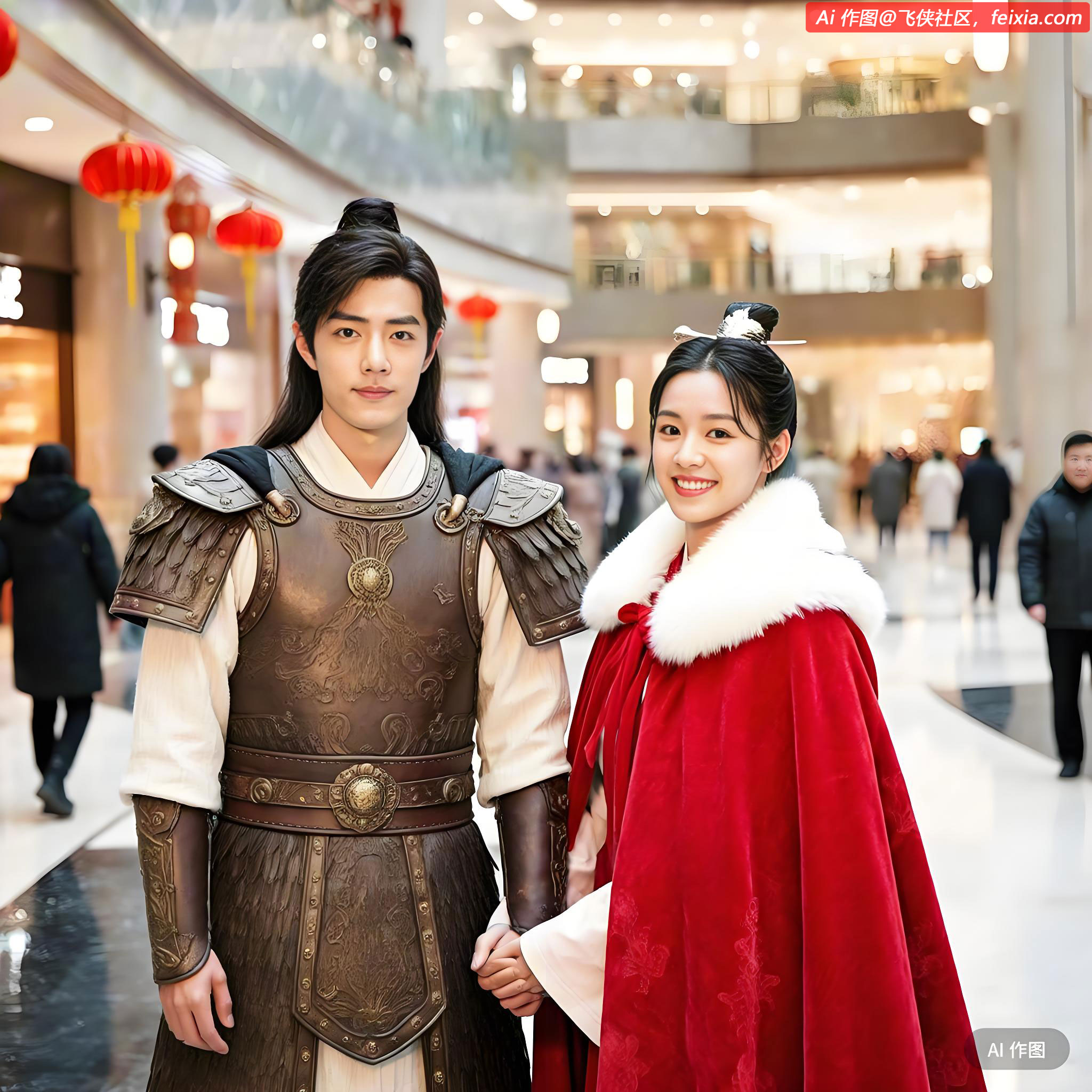 靖哥哥突然拉着我的手问：“你说，三十年后，还会有人记得我吗？”