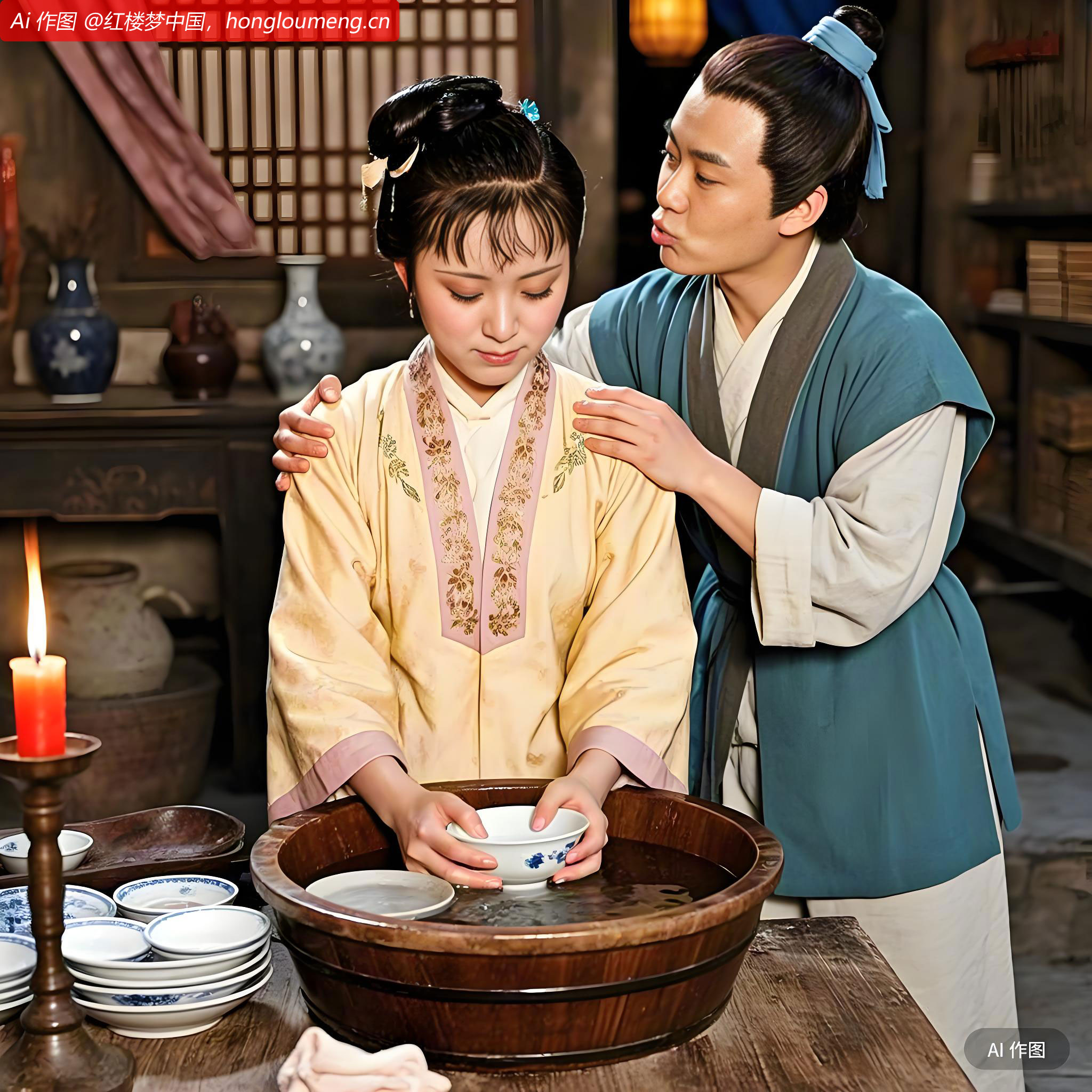 秦锺道：“这也容易，只是远水解不得近渴！”