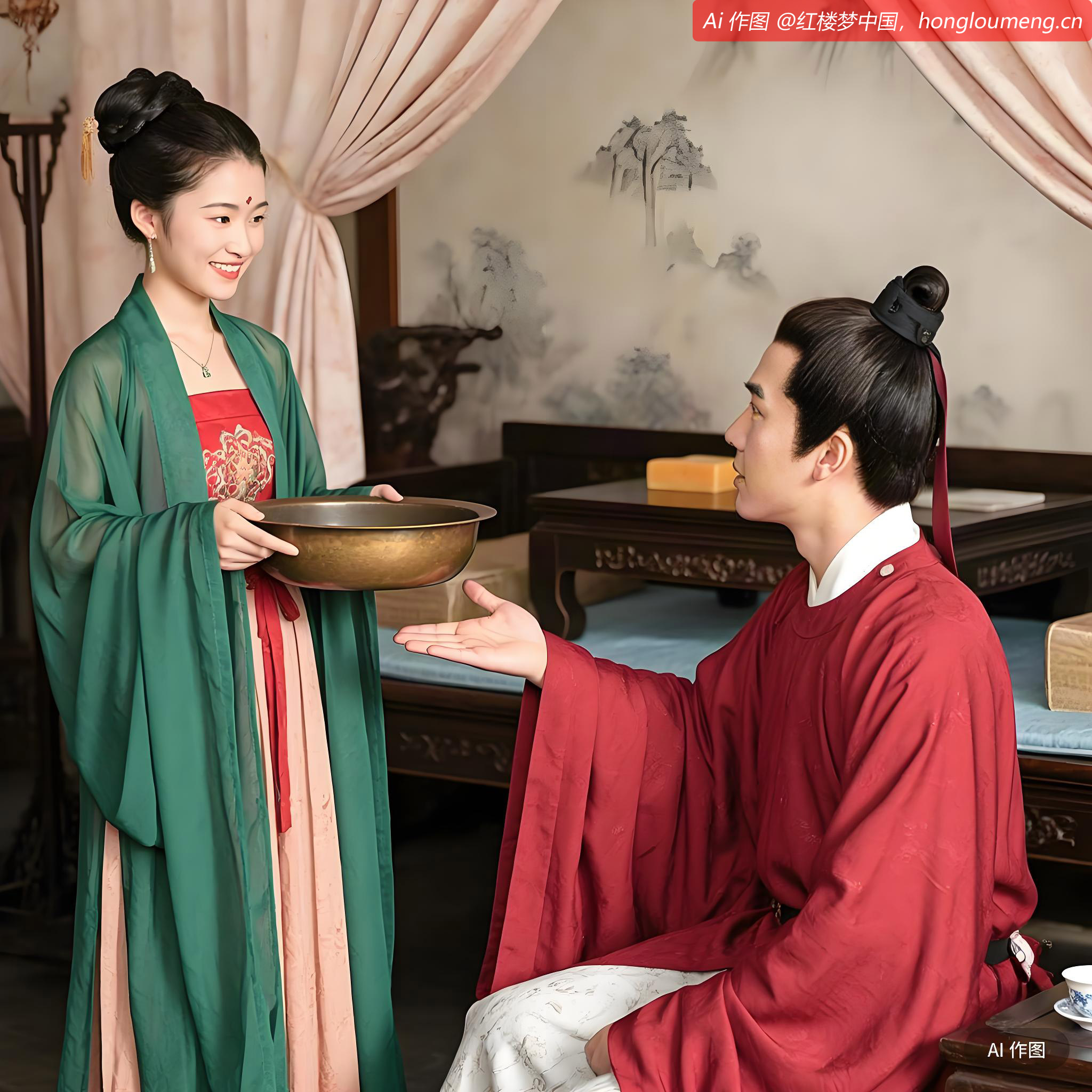 翠缕撇嘴笑道：“还是这个毛病儿！”  ​