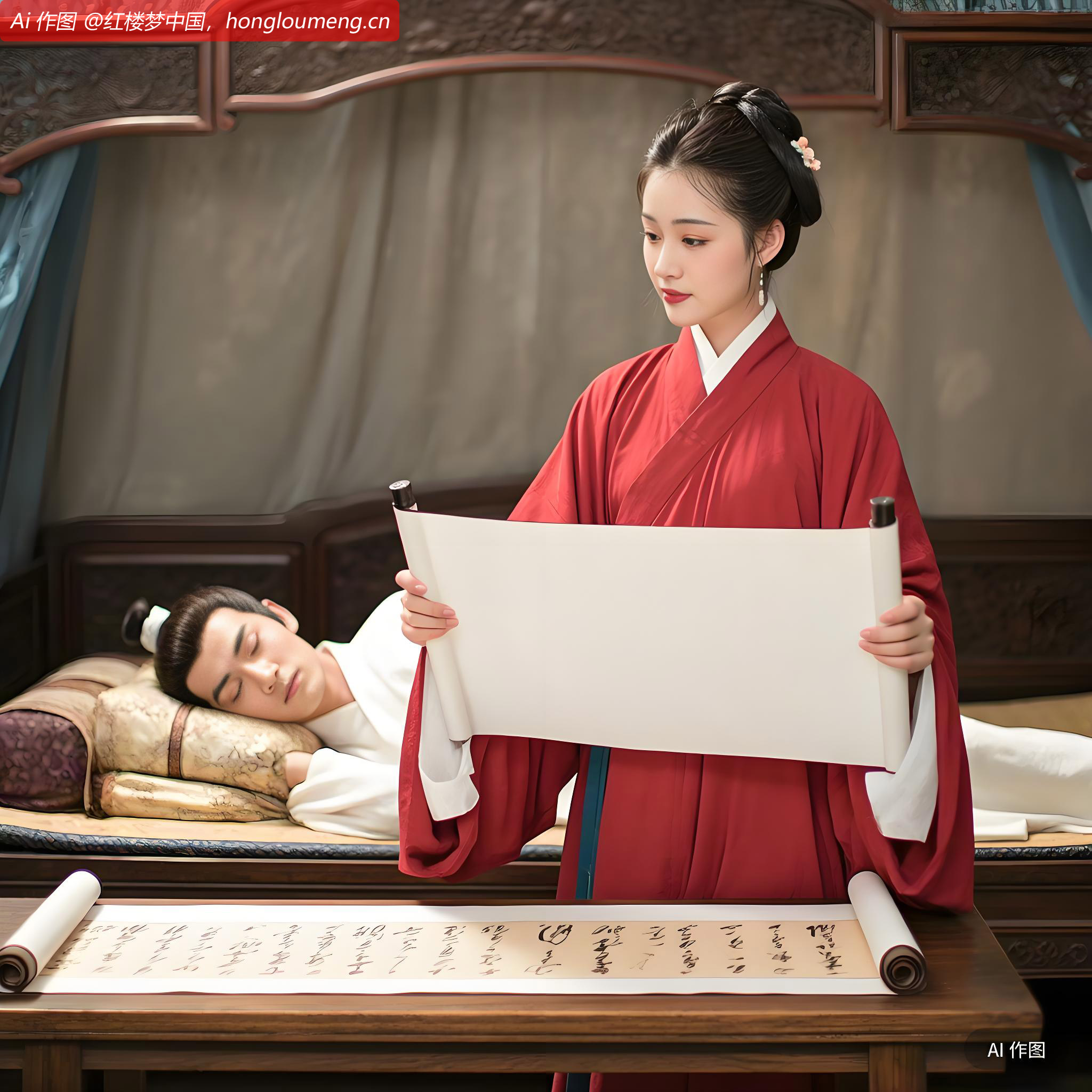 黛玉看了，知是宝玉为一时感忿而作