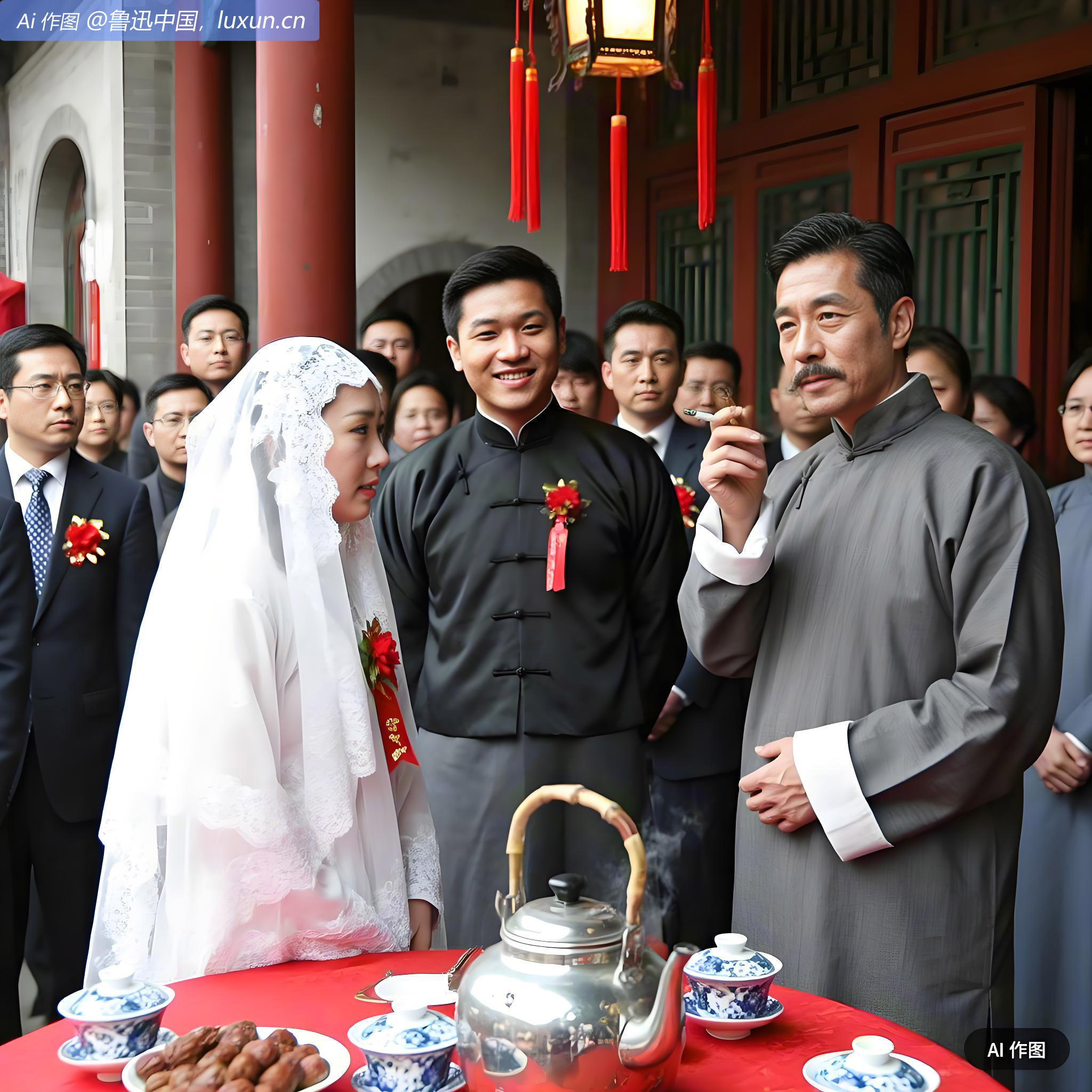 午后王仲猷在铁门安庆会馆结婚