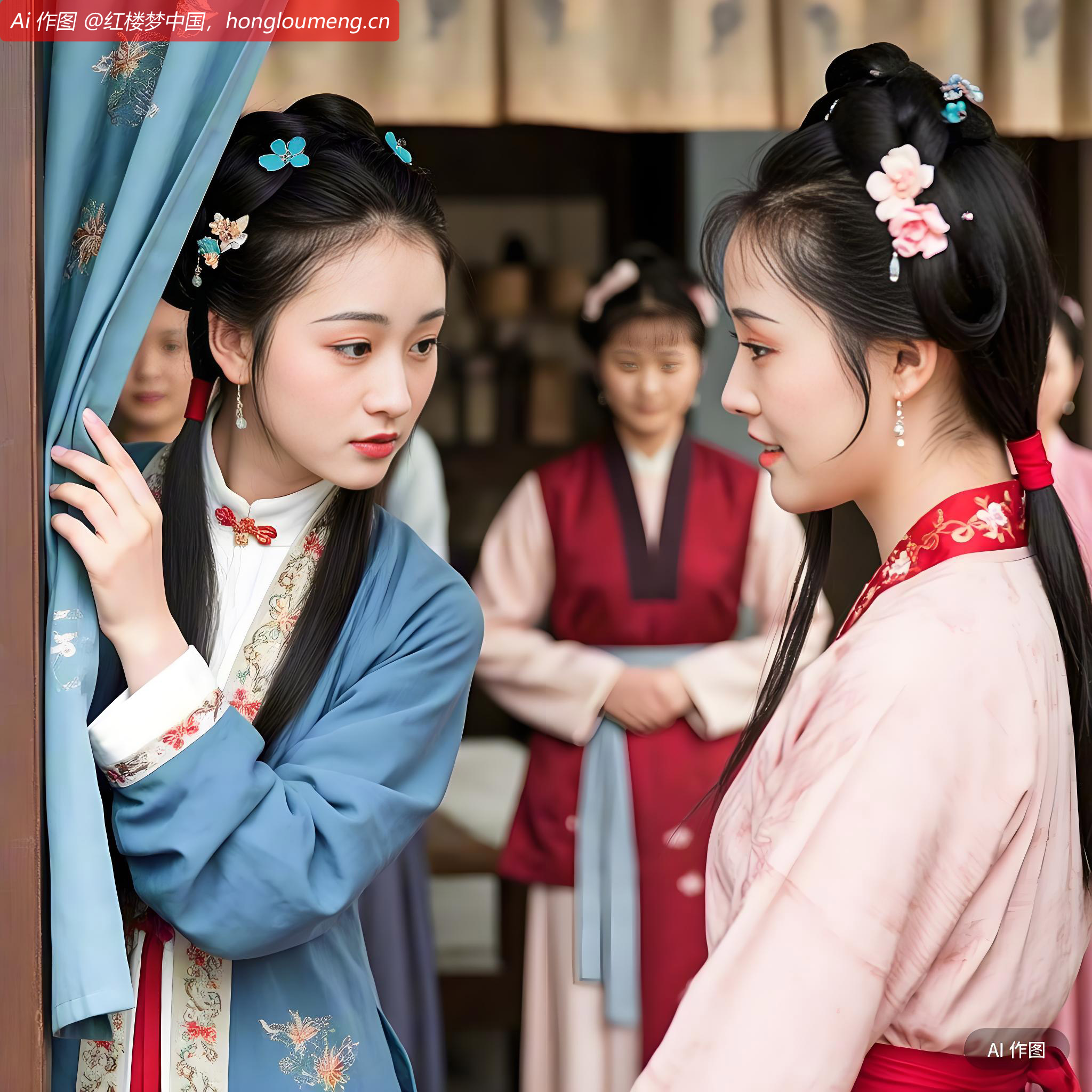 宝钗道：“我笑如来佛比人还忙：又要度化众生，又要管人家的婚姻...”