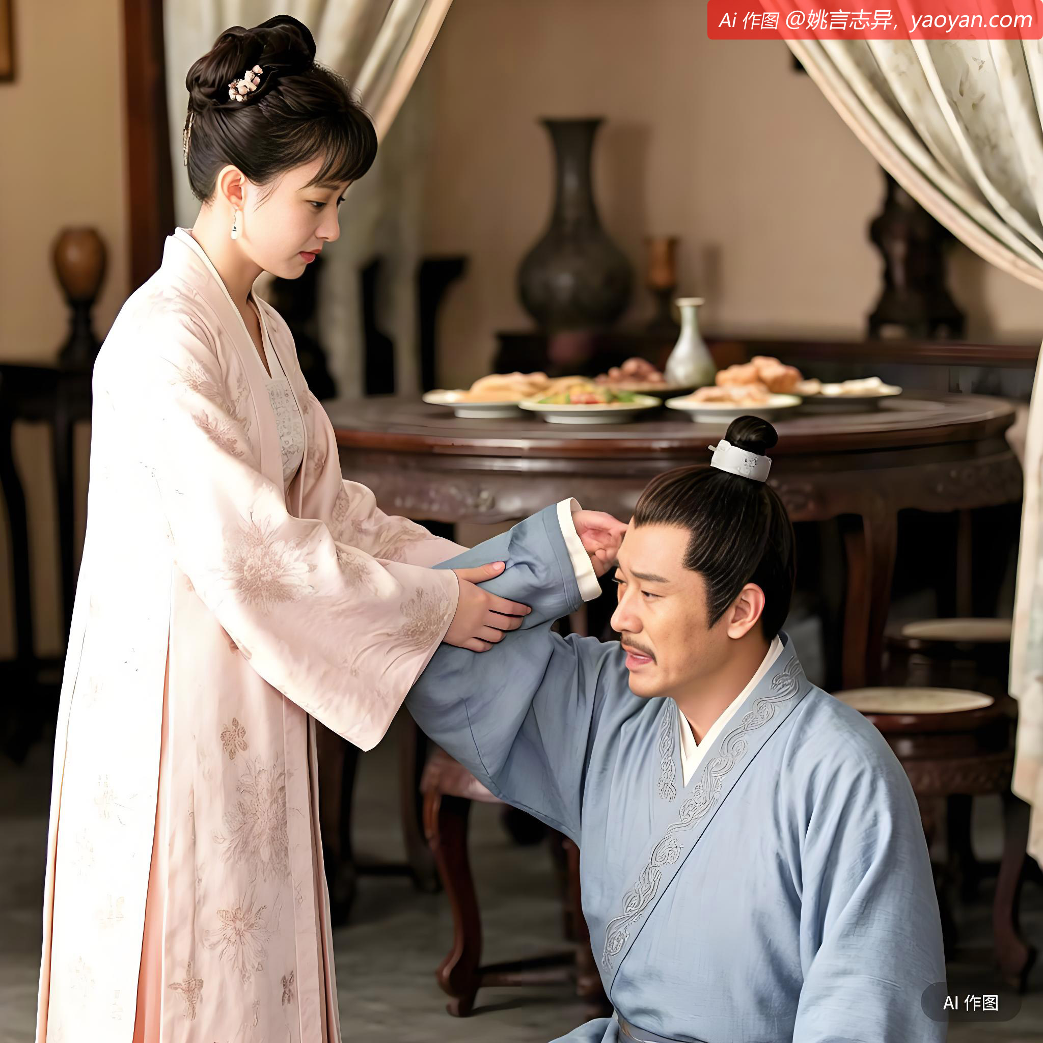 颜温霁，问：“大哥人事大忙，万里何暇枉顾？”