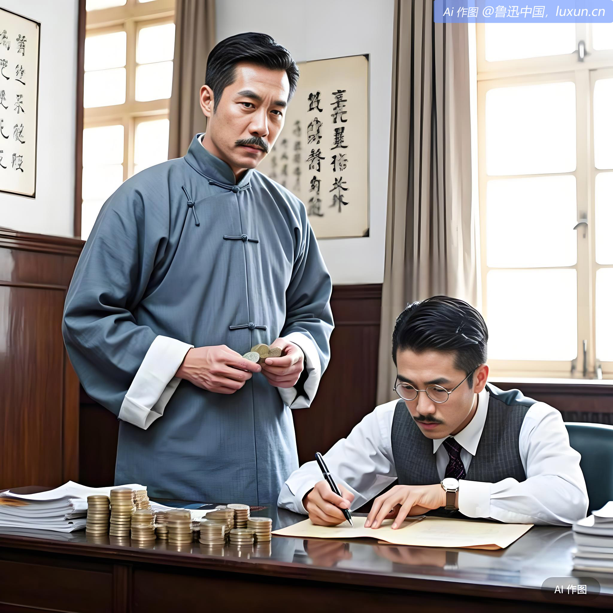 上午收本月俸二百四十元。捐入佛教经典流通处二十元