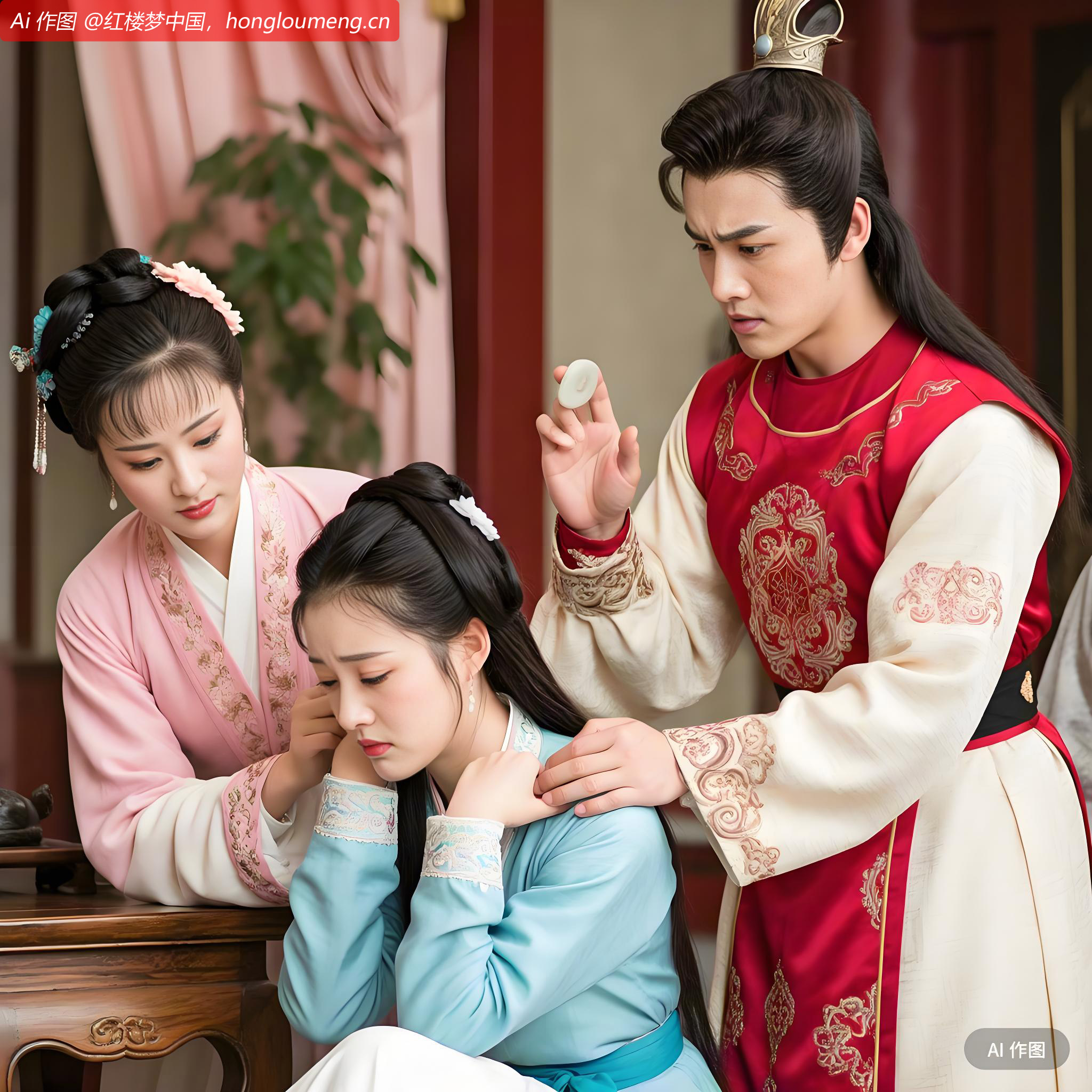 宝玉咬牙恨命往地下一摔，道：“什么捞什骨子，我砸了你完事！”