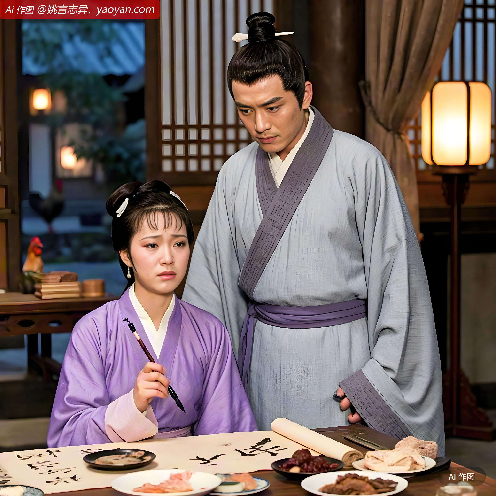 公固挽之，又坐少时。鸡声忽唱，乃曰：必不可以久留矣。