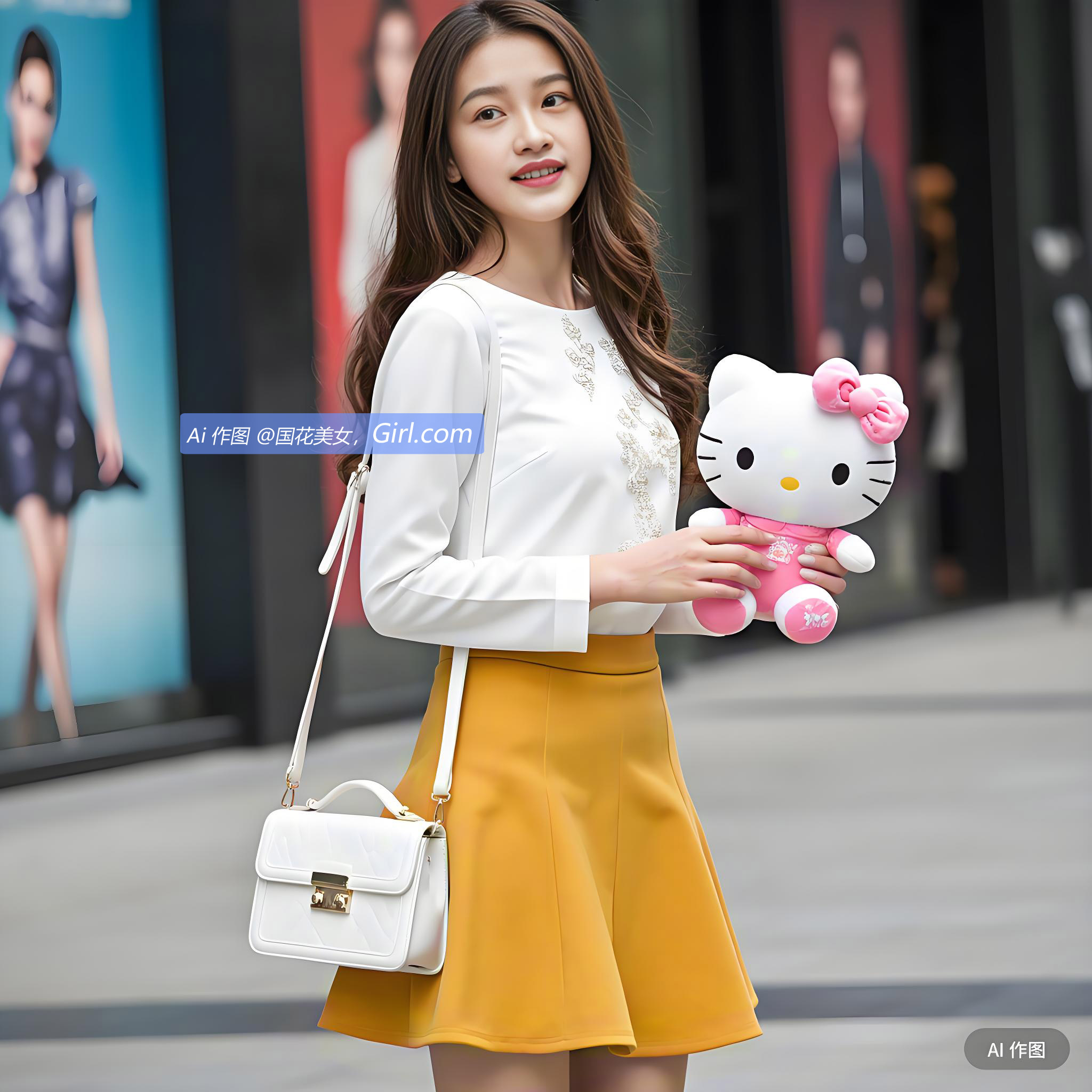 等待着朋友的到来，琳达感到期待和兴奋。