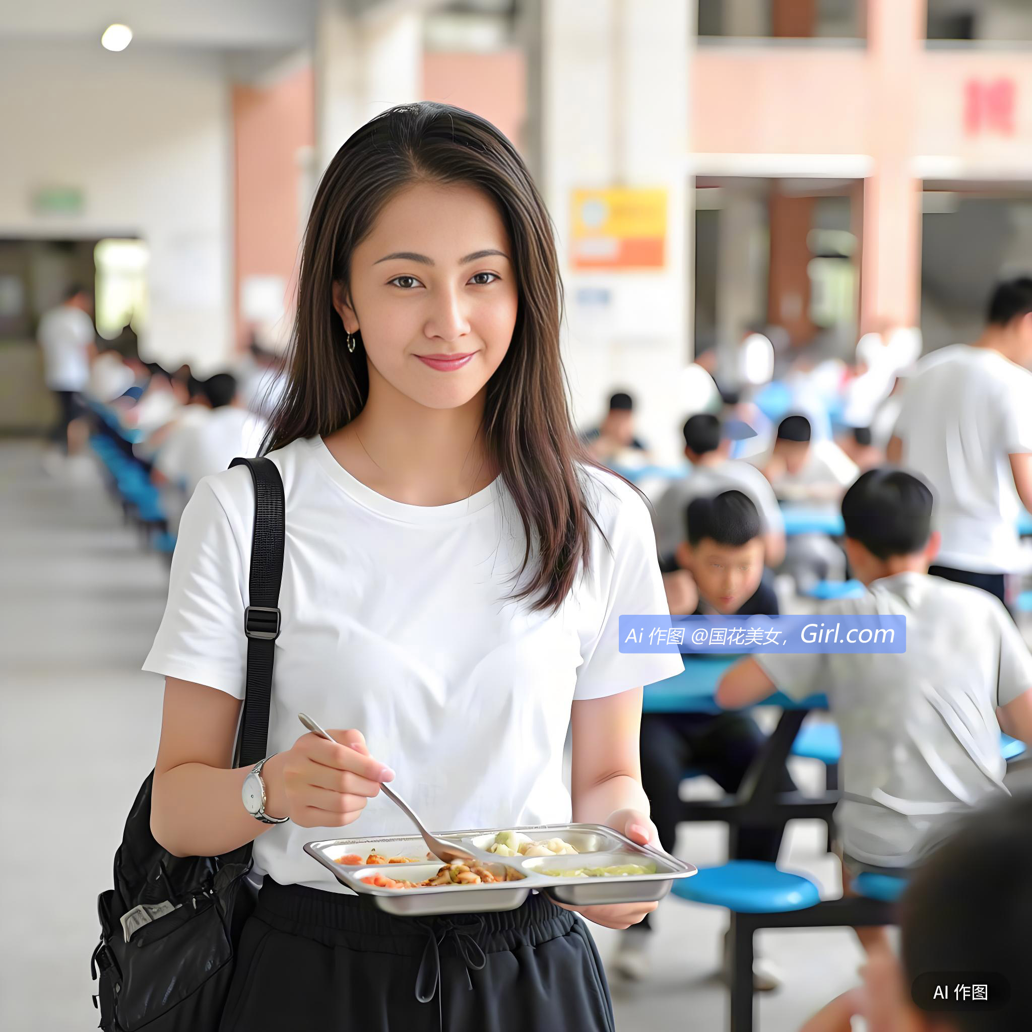 雅婷学姐总是那个让人感受到正能量和温暖的存在。