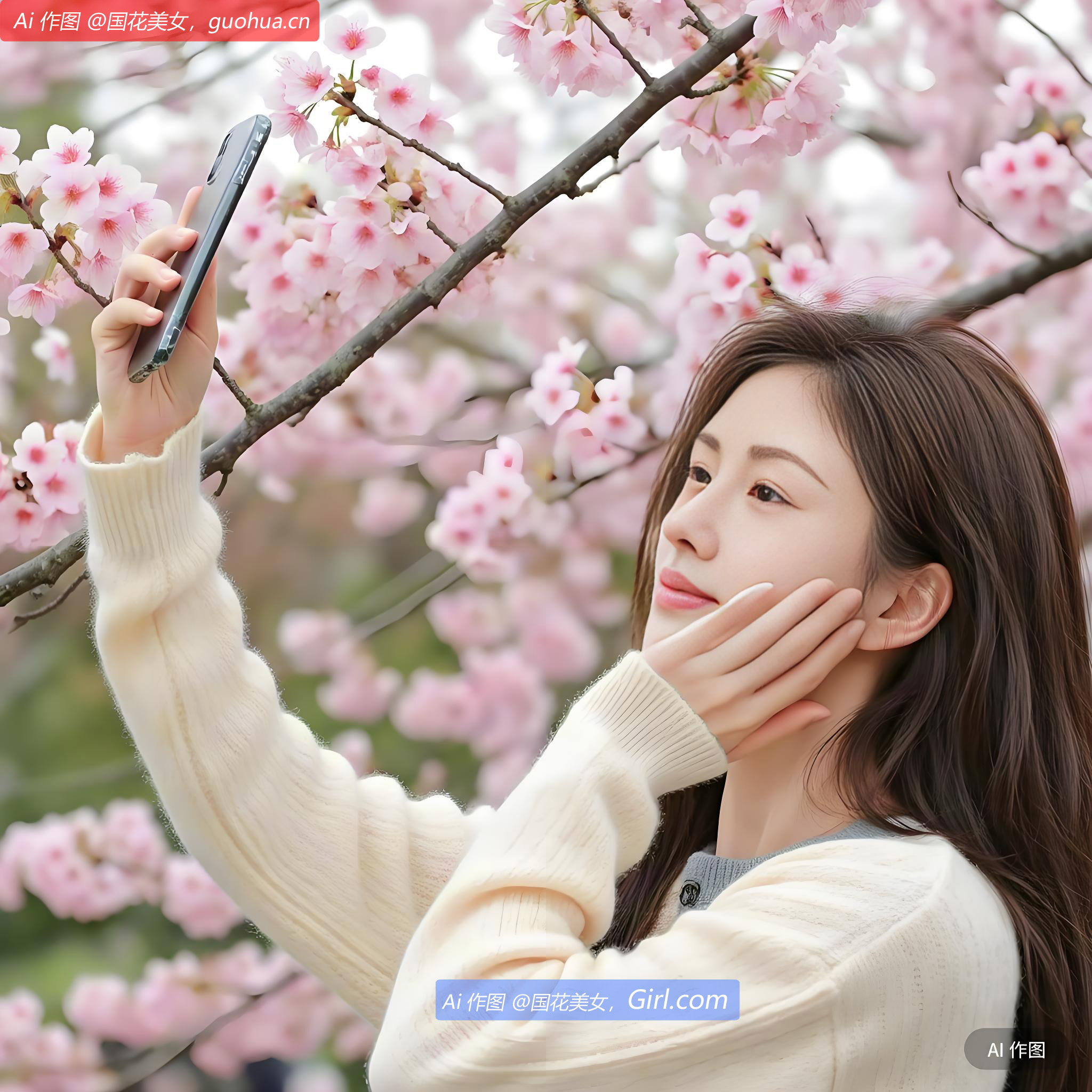 粉色花朵如同晨曦中的霞光