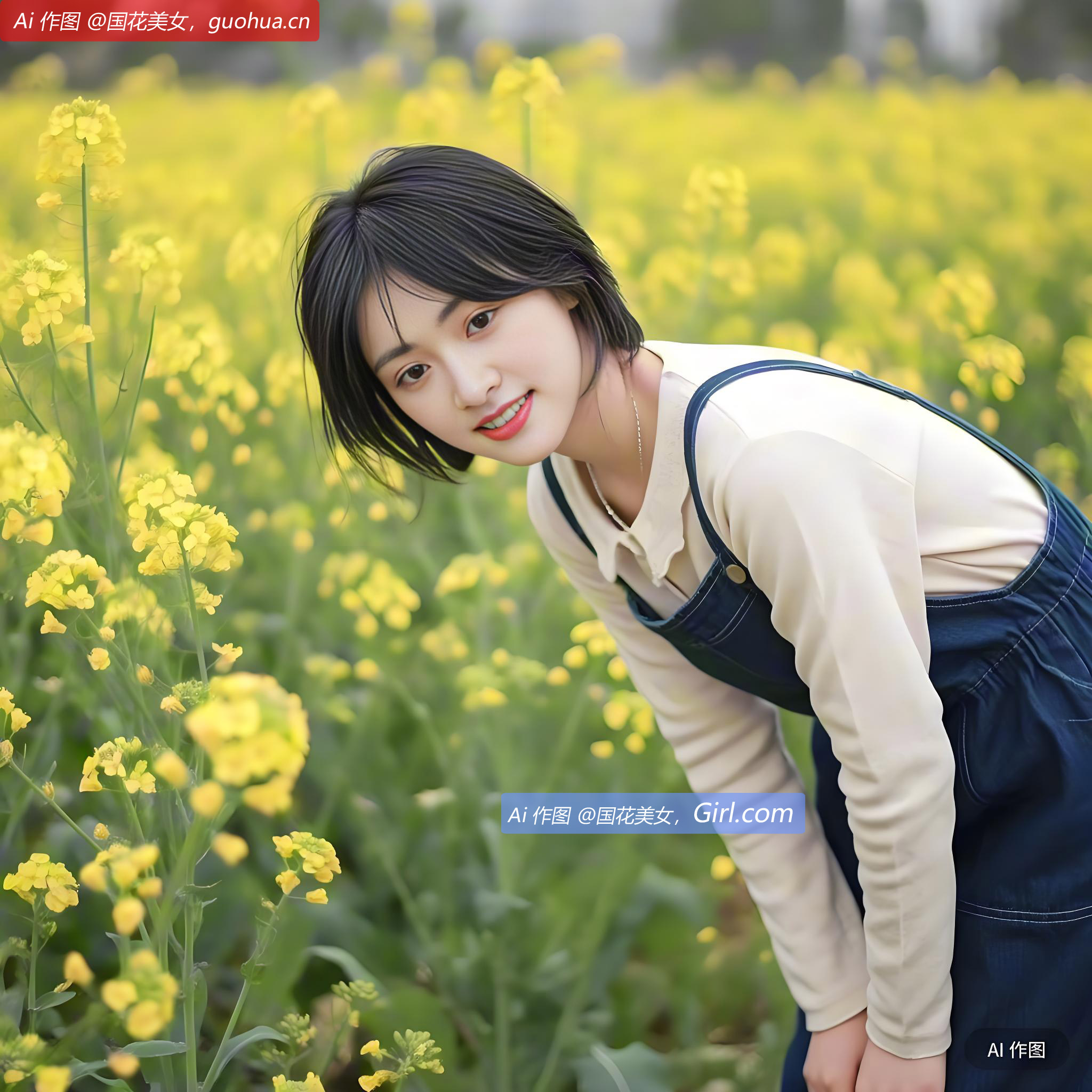 金黄色的花朵在微风中轻轻摇曳，一片金色的海洋。