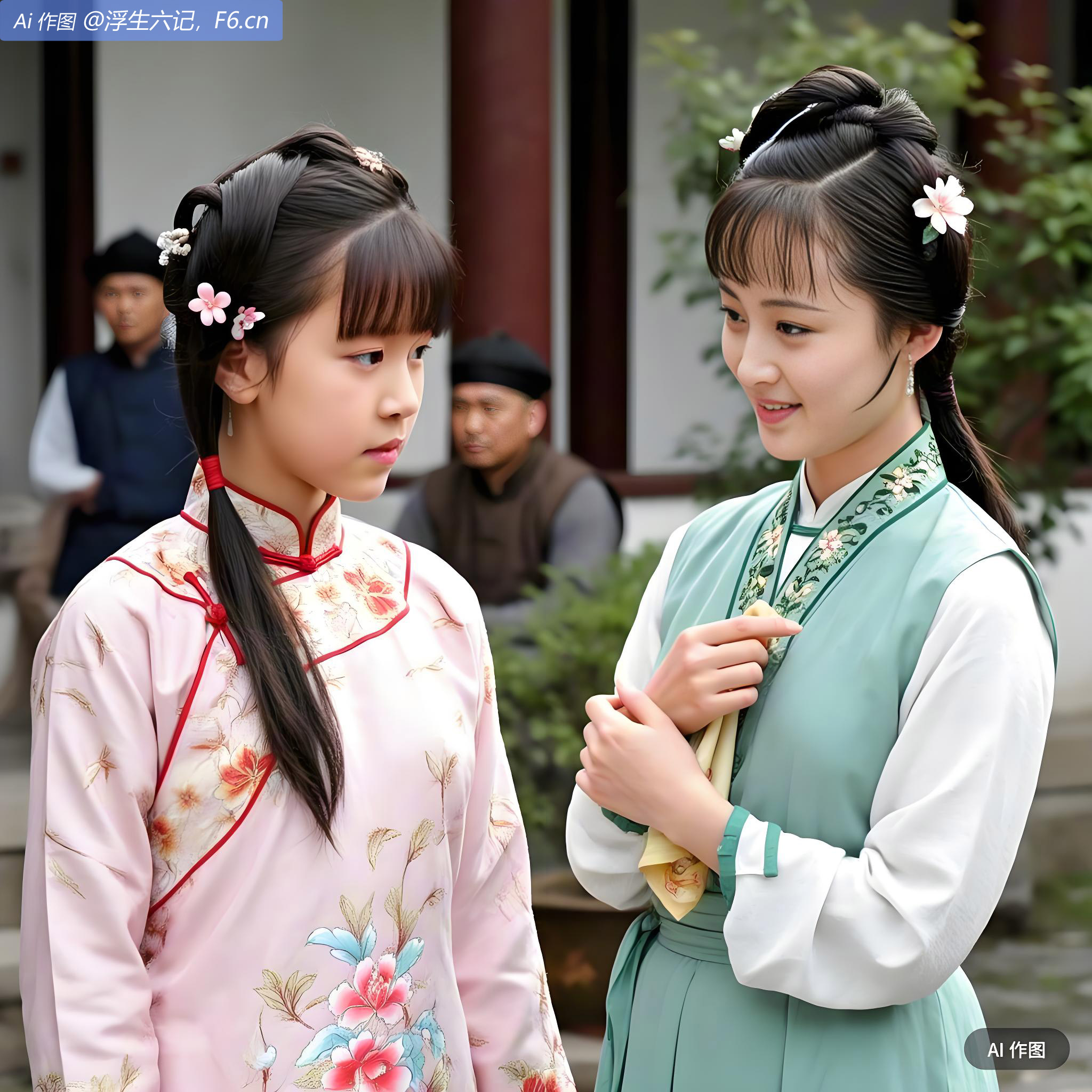 “然则若郎纳妾，必美而韵者？”芸曰：“然。”