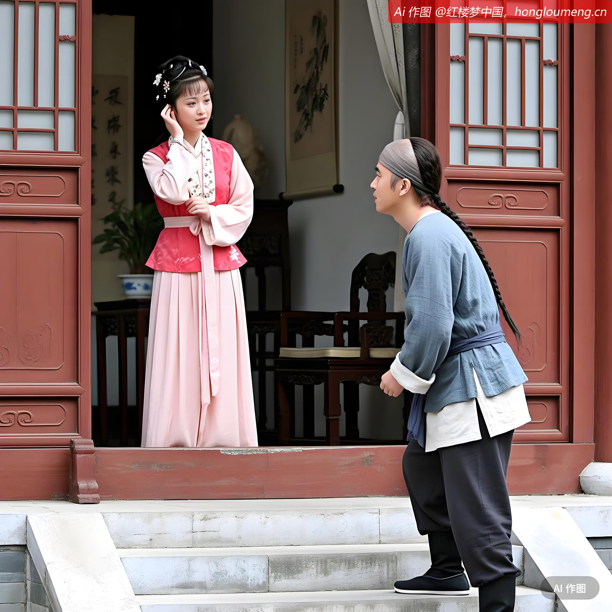 袭人听了这两件事都对景，心中也就信了八九分。