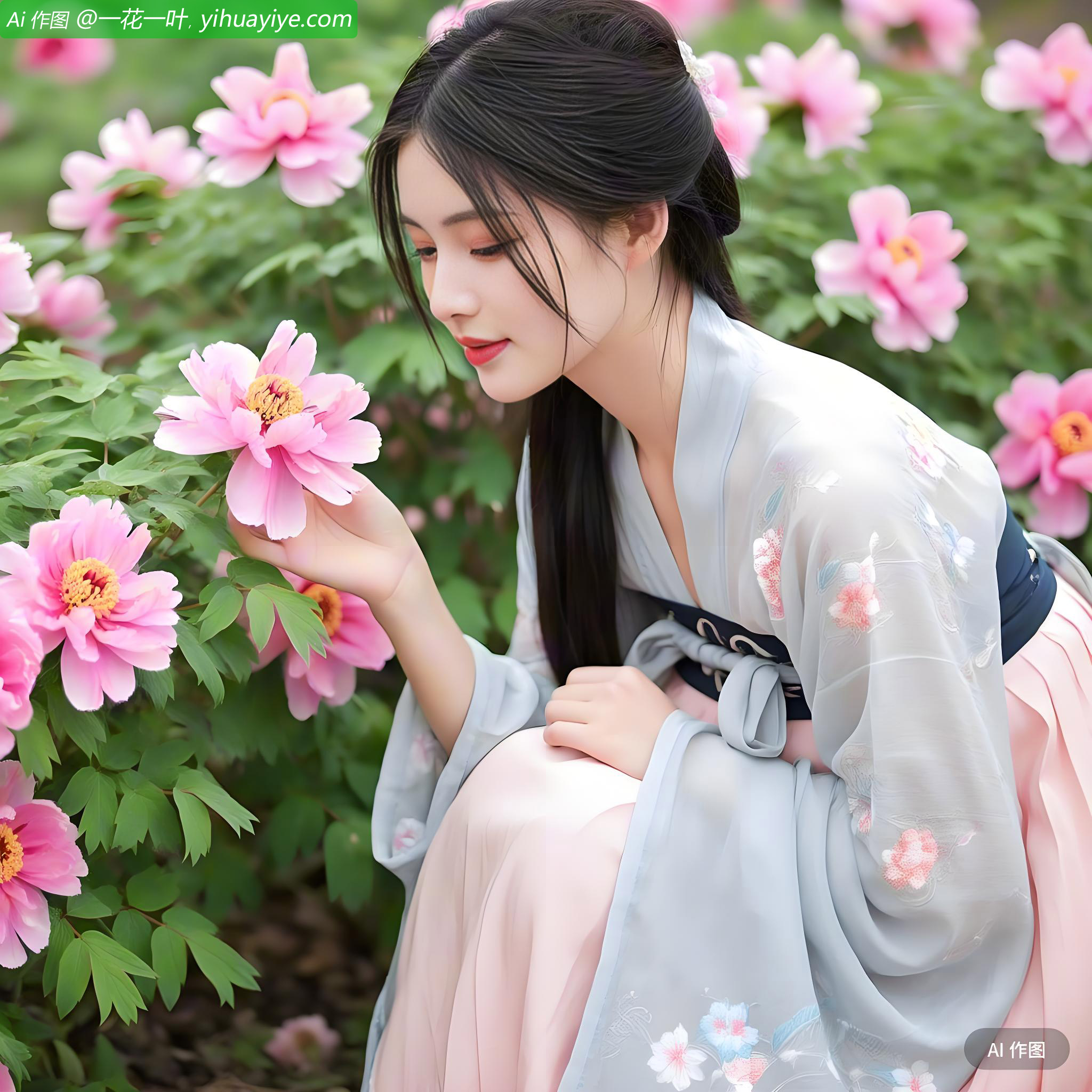 柔美的粉，雍容华贵，却无骄矜之气；成熟内敛，又含脉脉深情。