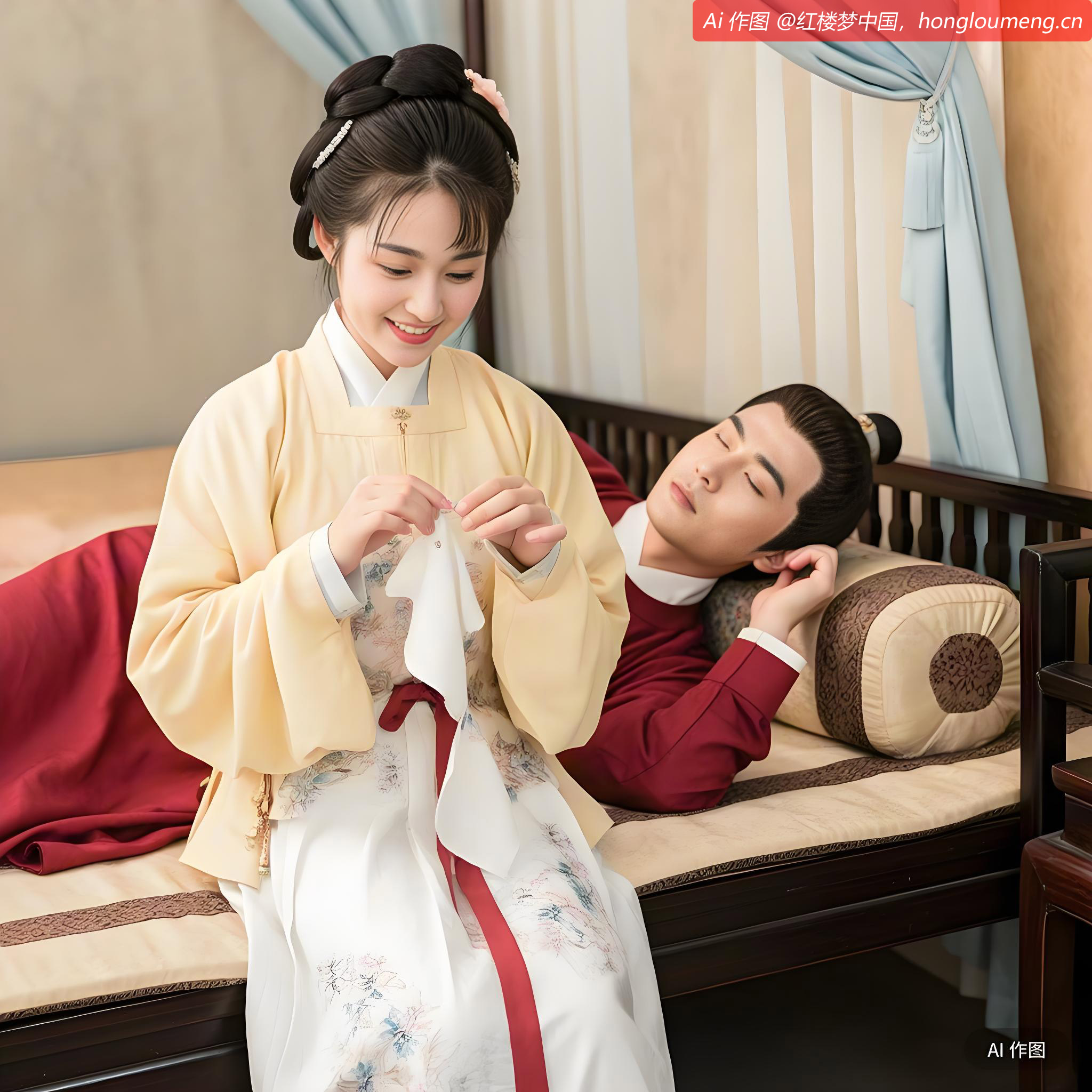 “和尚道士的话如何信得？什么是金玉姻缘，我偏说是木石姻缘！”