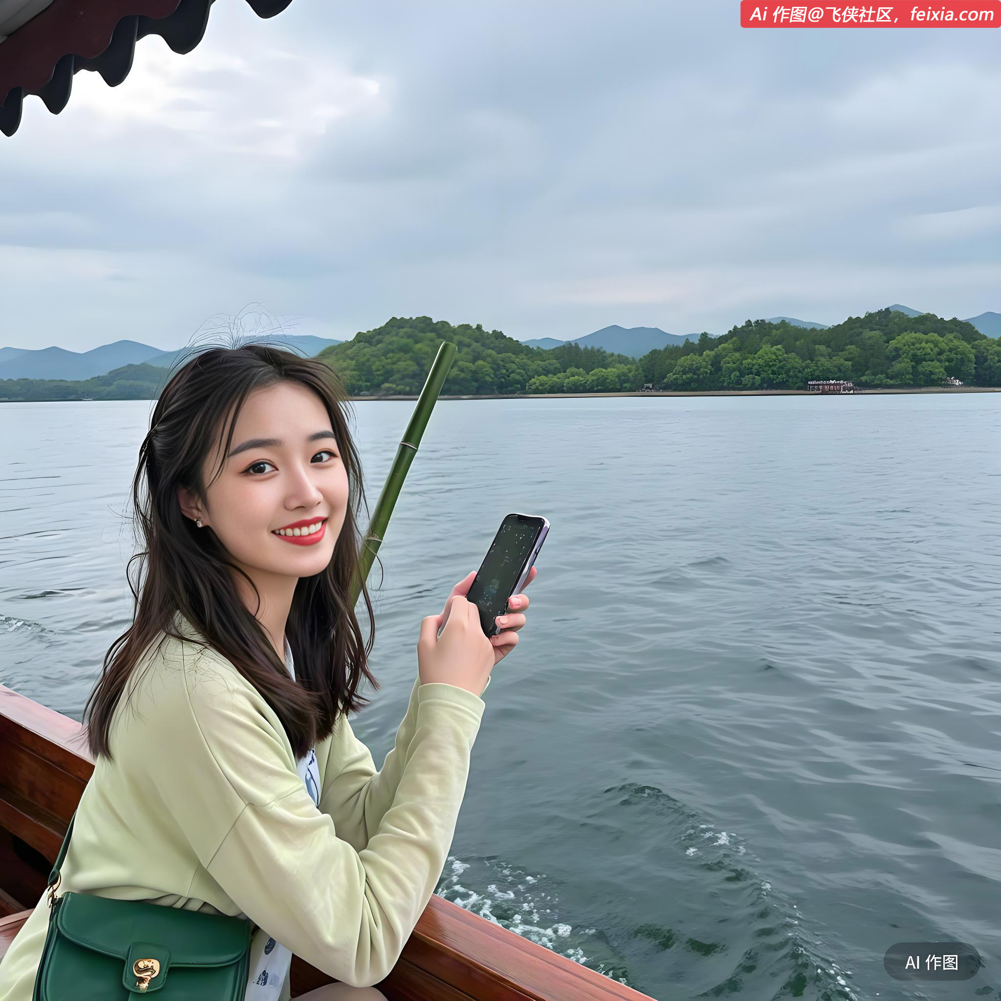 千岛湖雨后初霁，晨曦微露