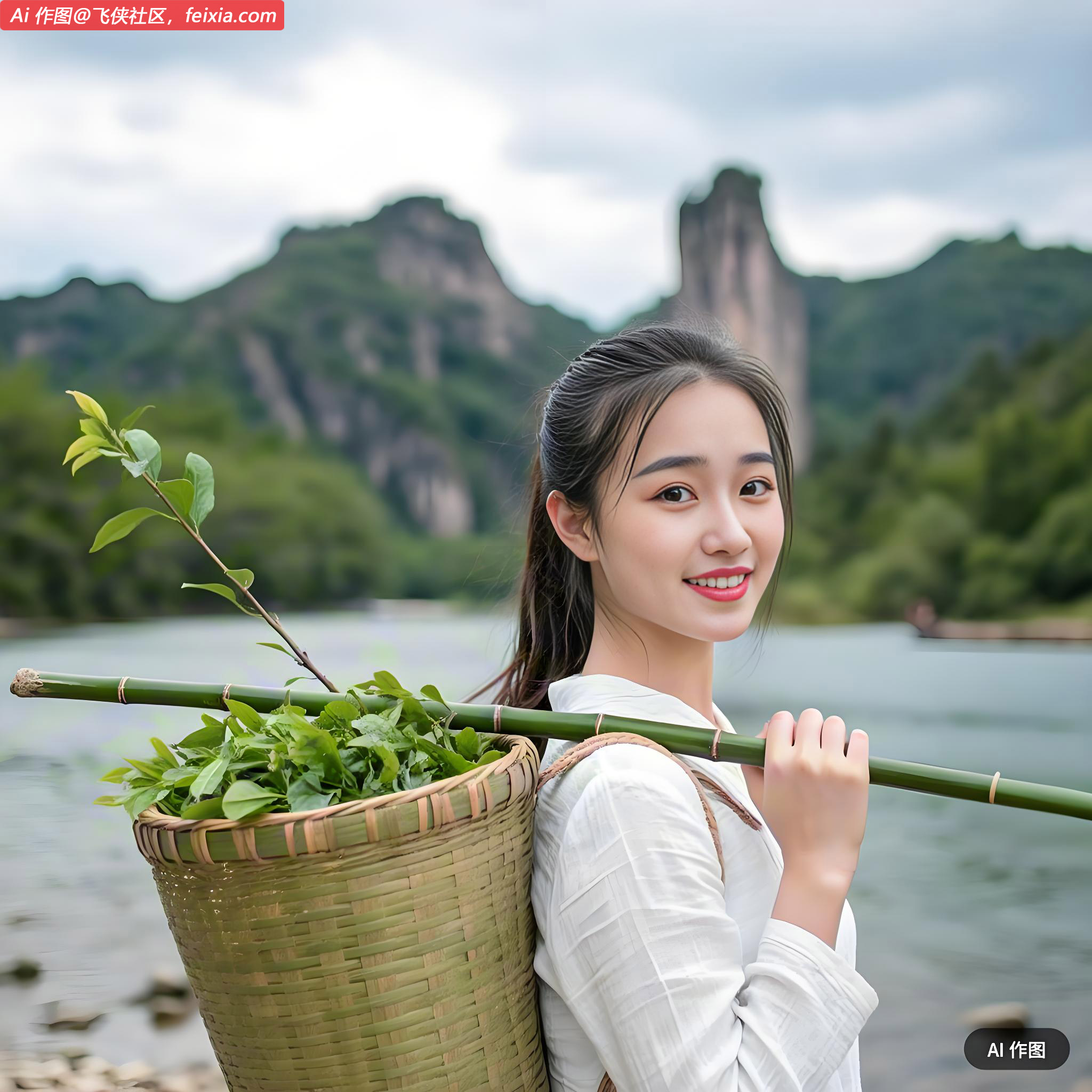 福建武夷山的茶农们正忙于茶叶的采摘与制作。