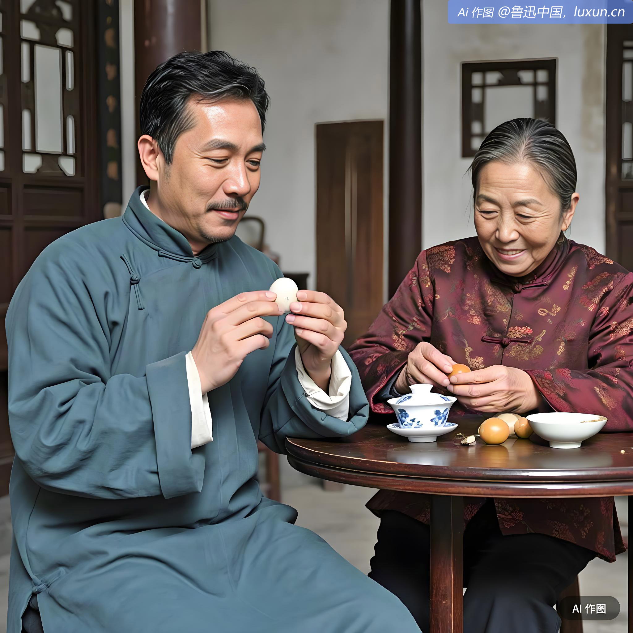 旧历十一月十九日，为母亲六十生辰。