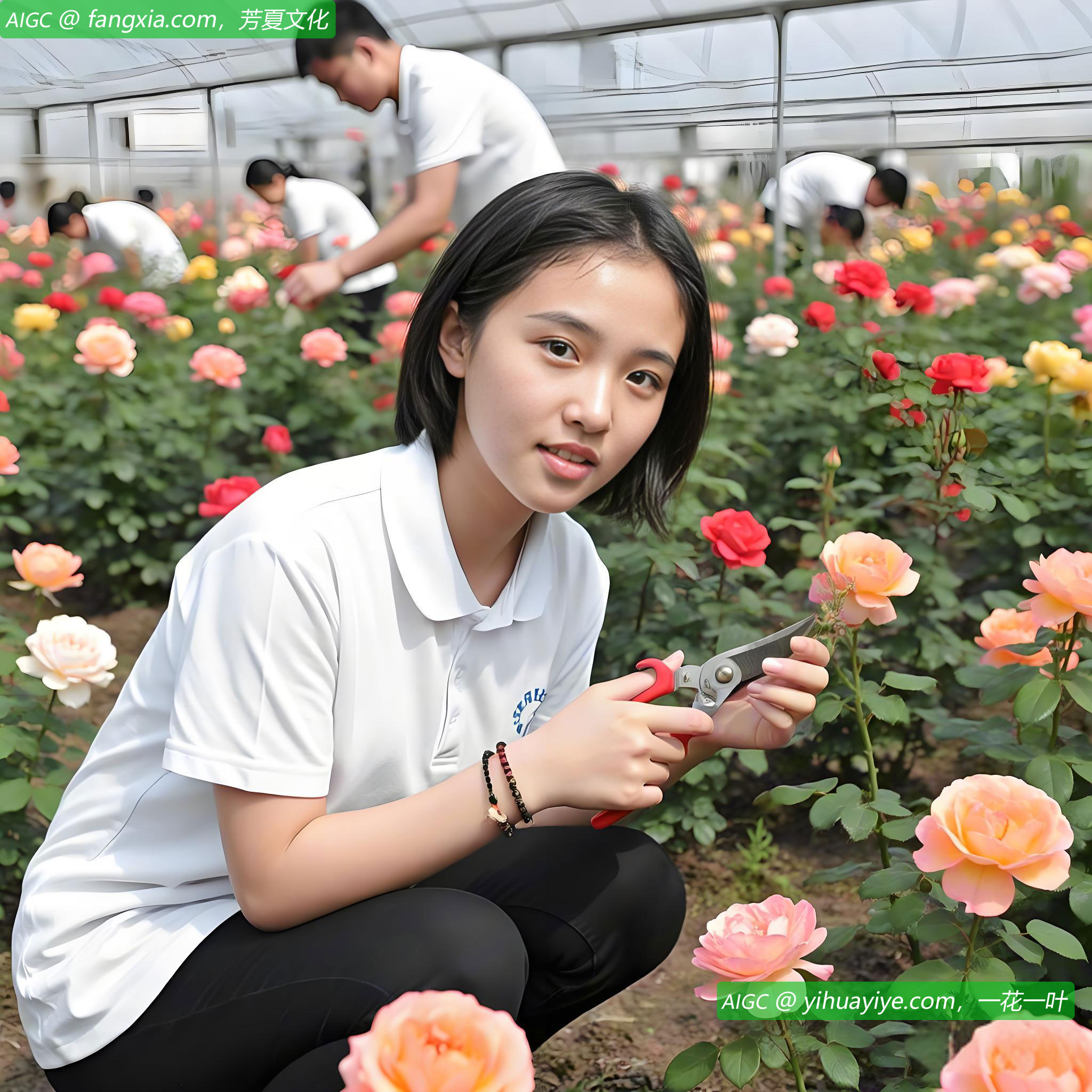 千余个“中国风”月季切花新品种在云南集中推出