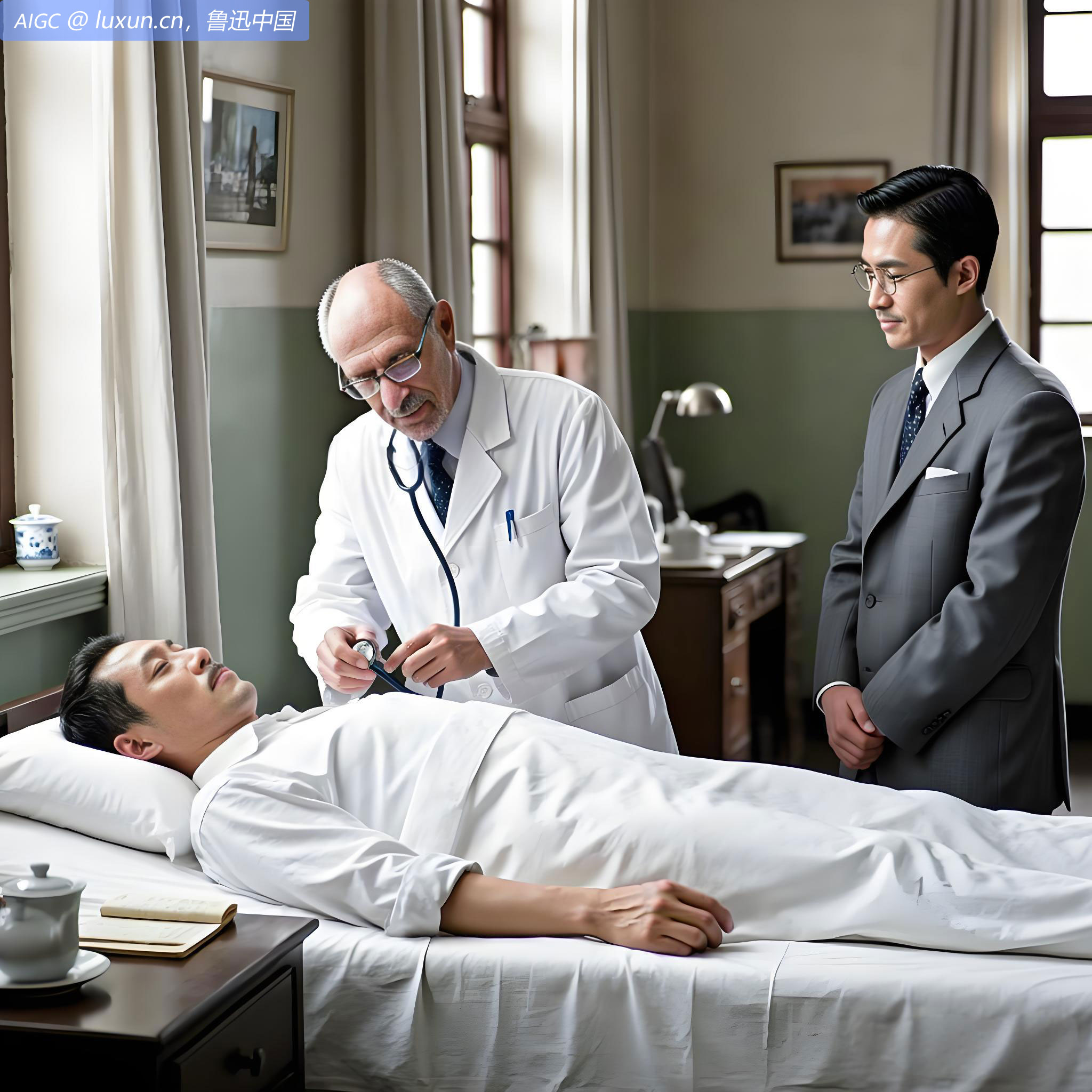 二弟延Dr.Grim诊，云是措子，齐寿山译。