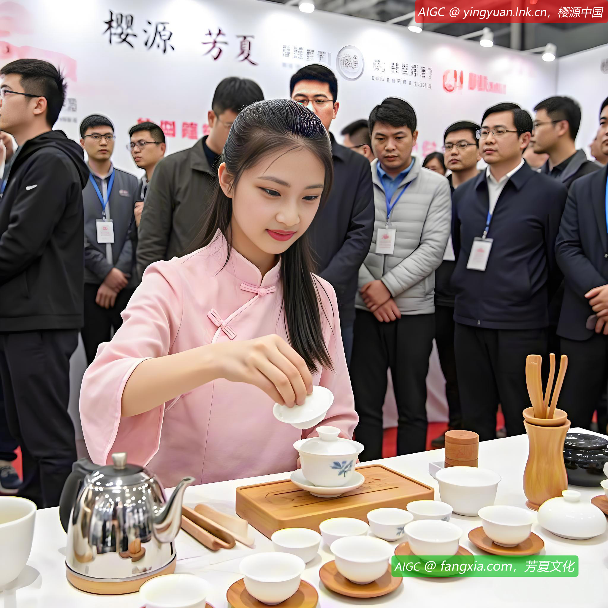 北京国际茶业展在北京展览馆开幕。