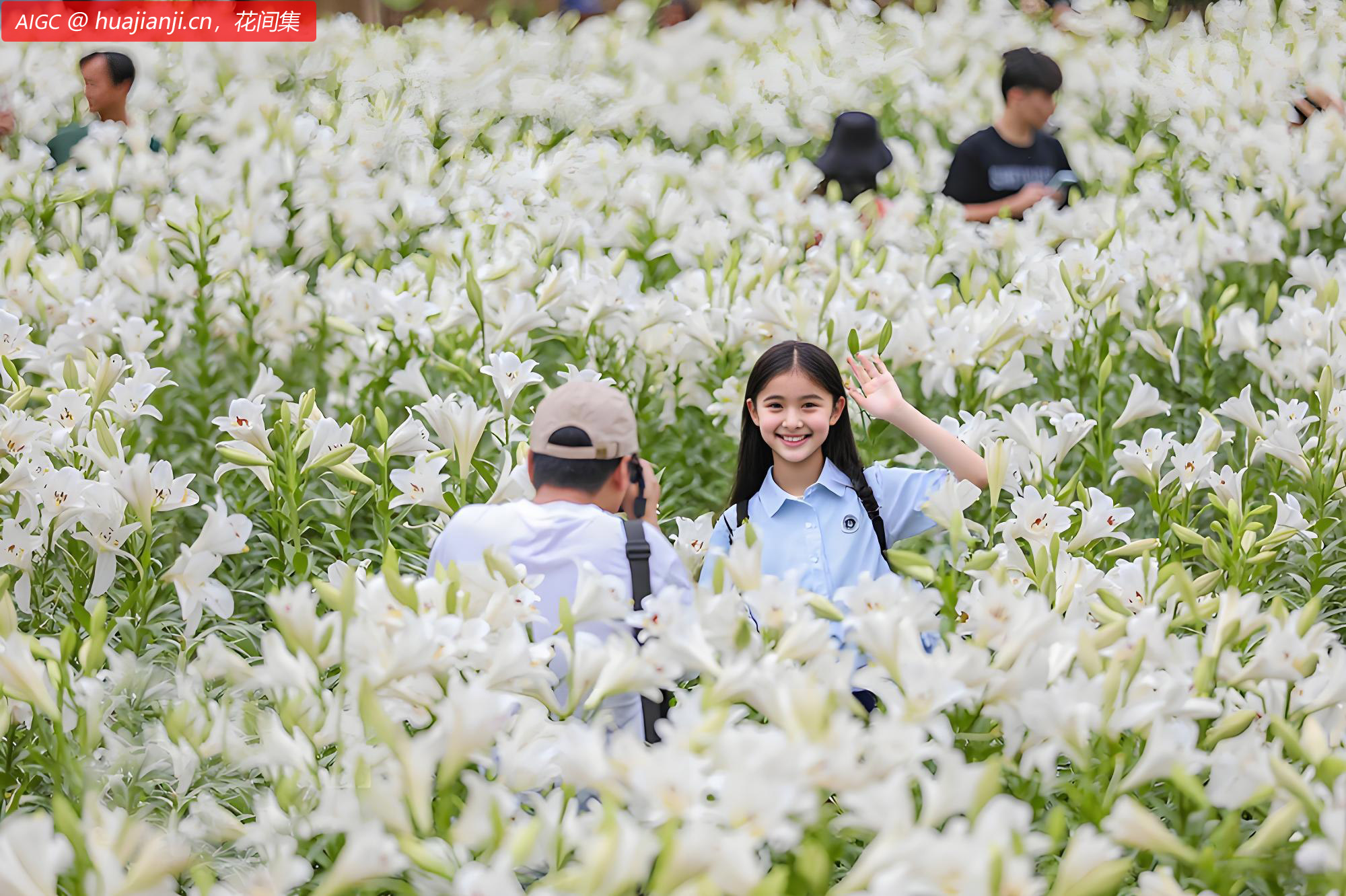 福建省福州市闽侯县荆溪镇桃田村百合盛放