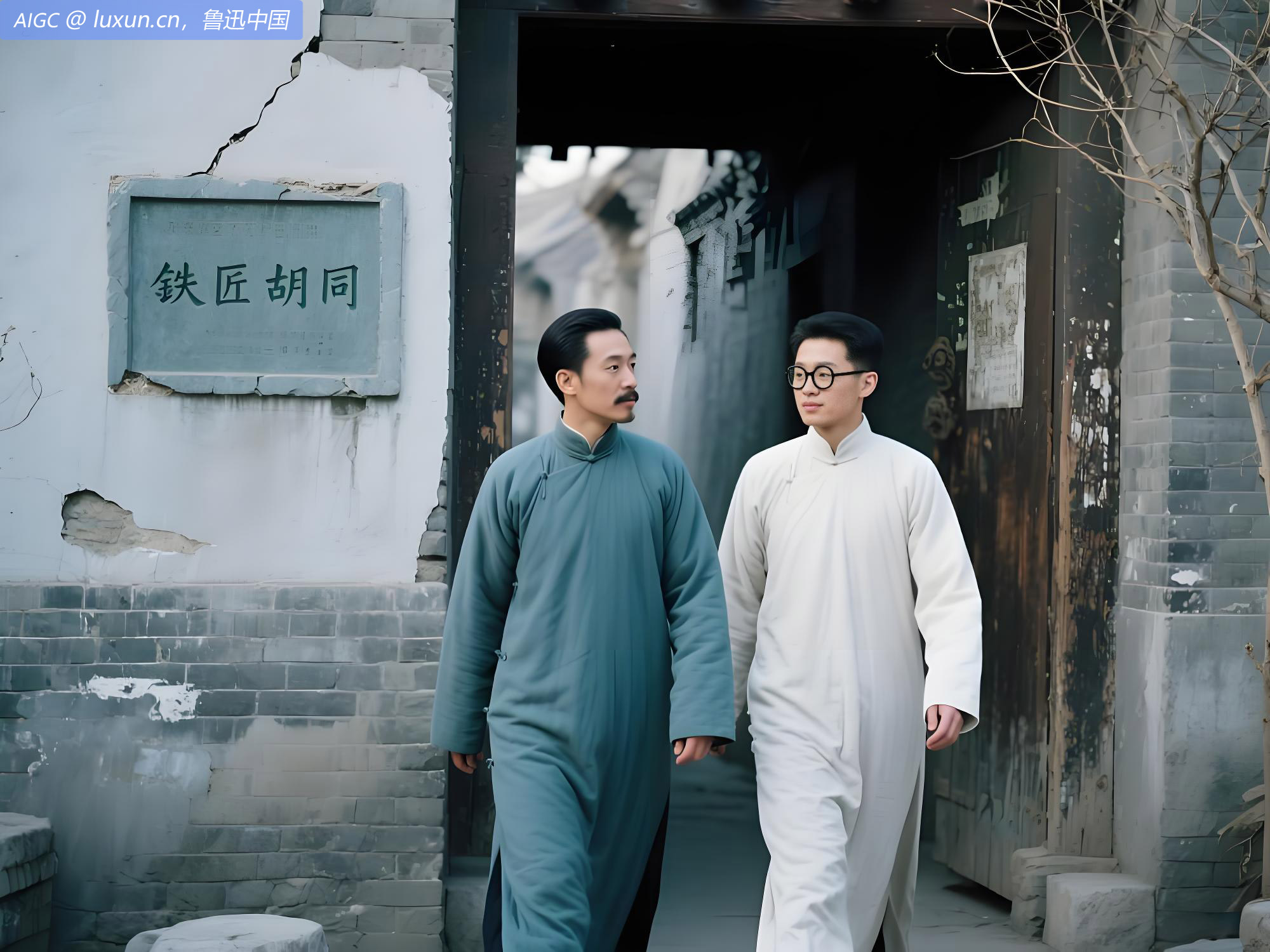 午后同齐寿山往铁匠胡同看屋，不合用。