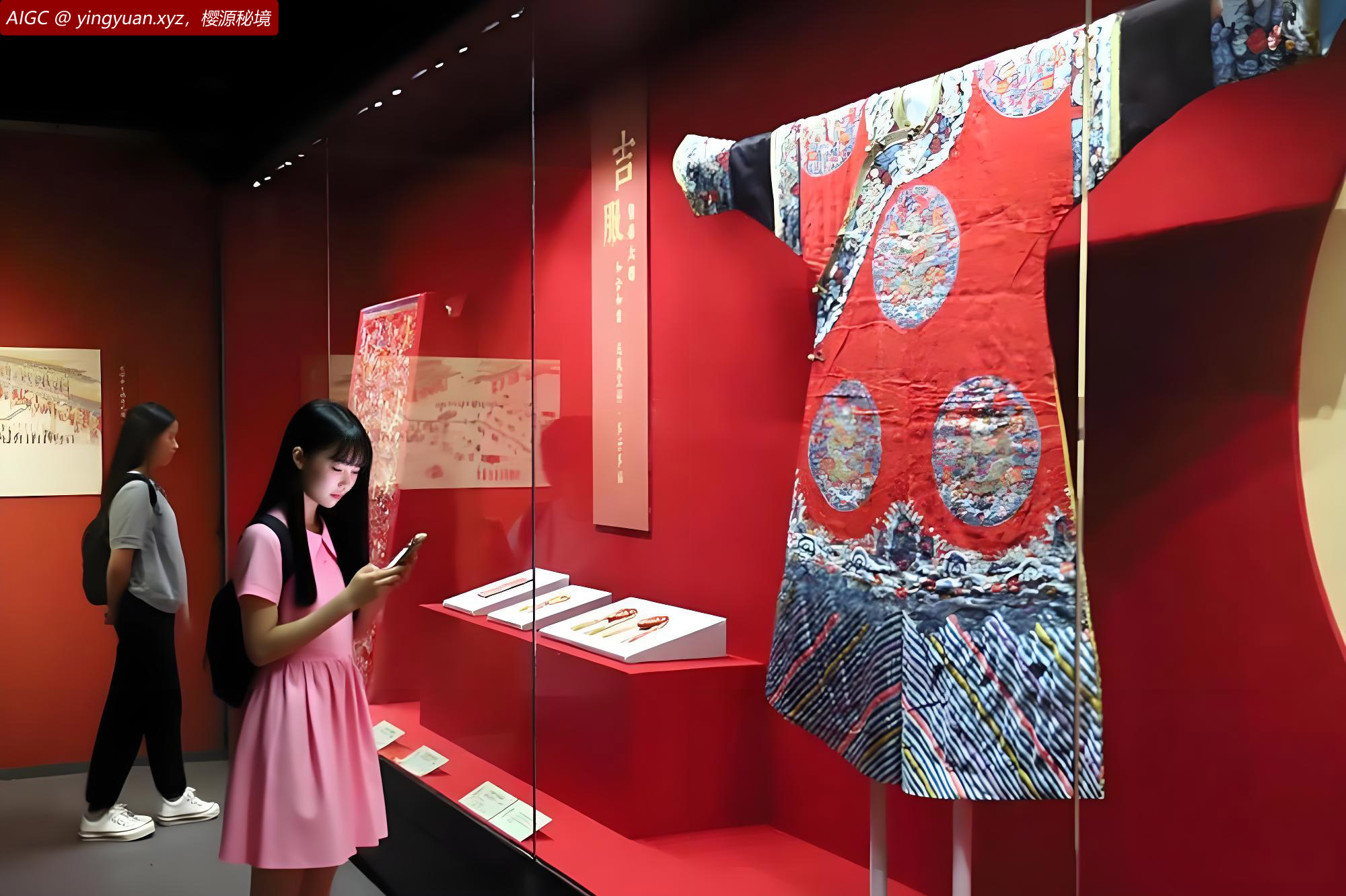 故宫博物院藏清代宫廷织绣服饰文物展在苏州开展