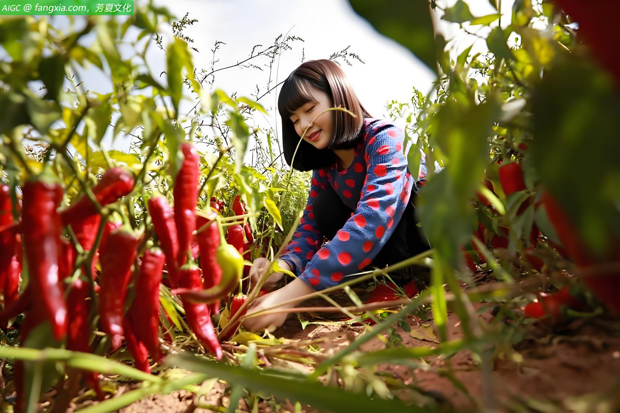 甘肃高台县把辣椒产业作为全县重点优势特色产业