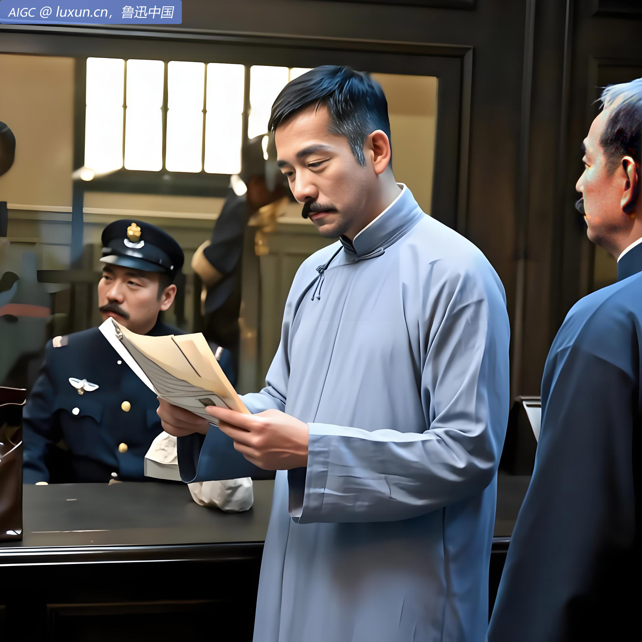 拟买八道弯罗姓屋，同原主赴警察总厅报告