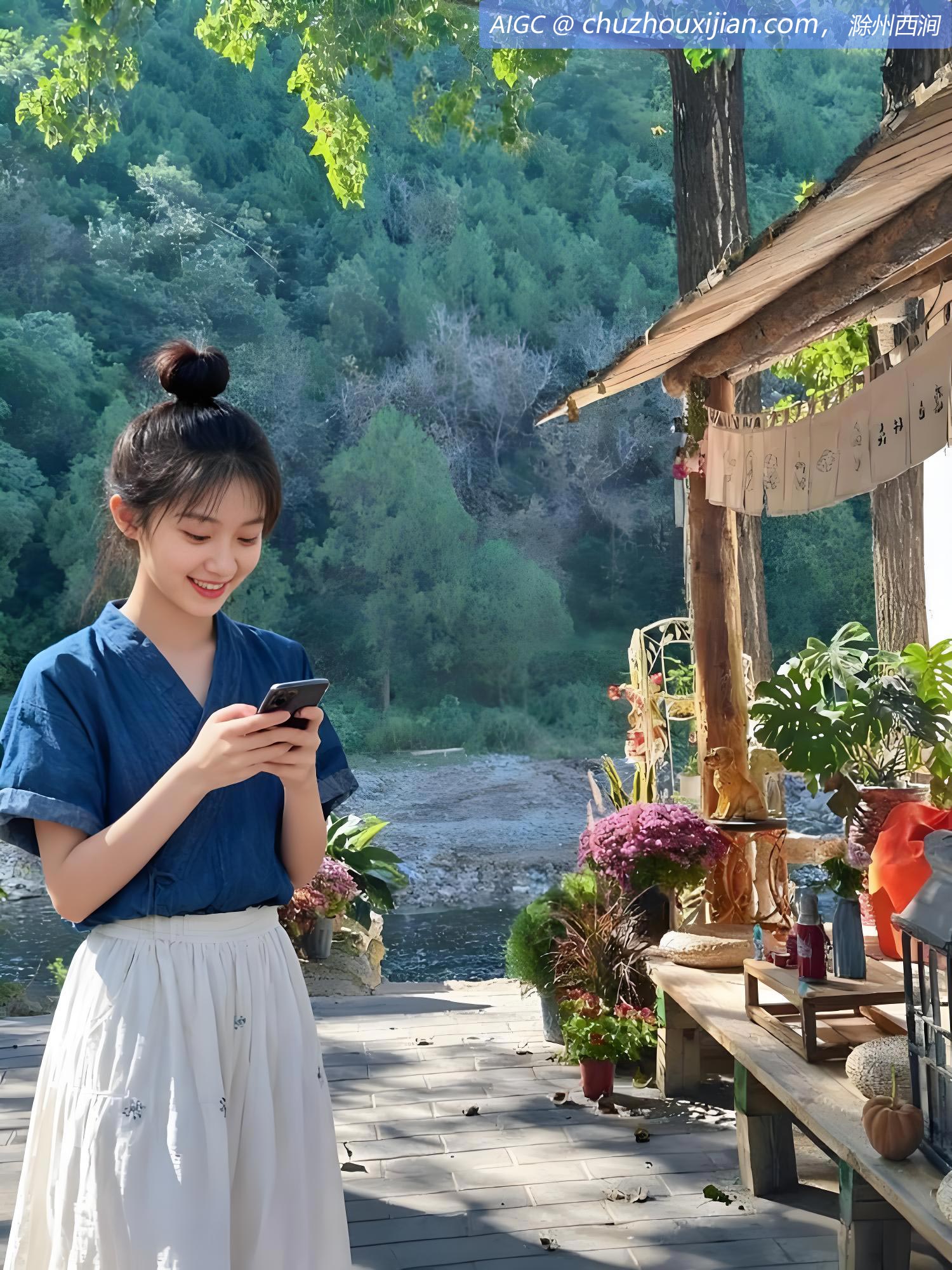 滁州市西涧湖风景区滁溪民宿迎来国庆首批游客