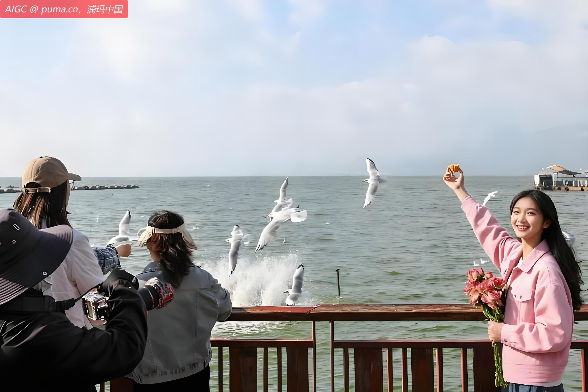 越冬红嘴鸥“先头部队”已经抵达昆明滇池