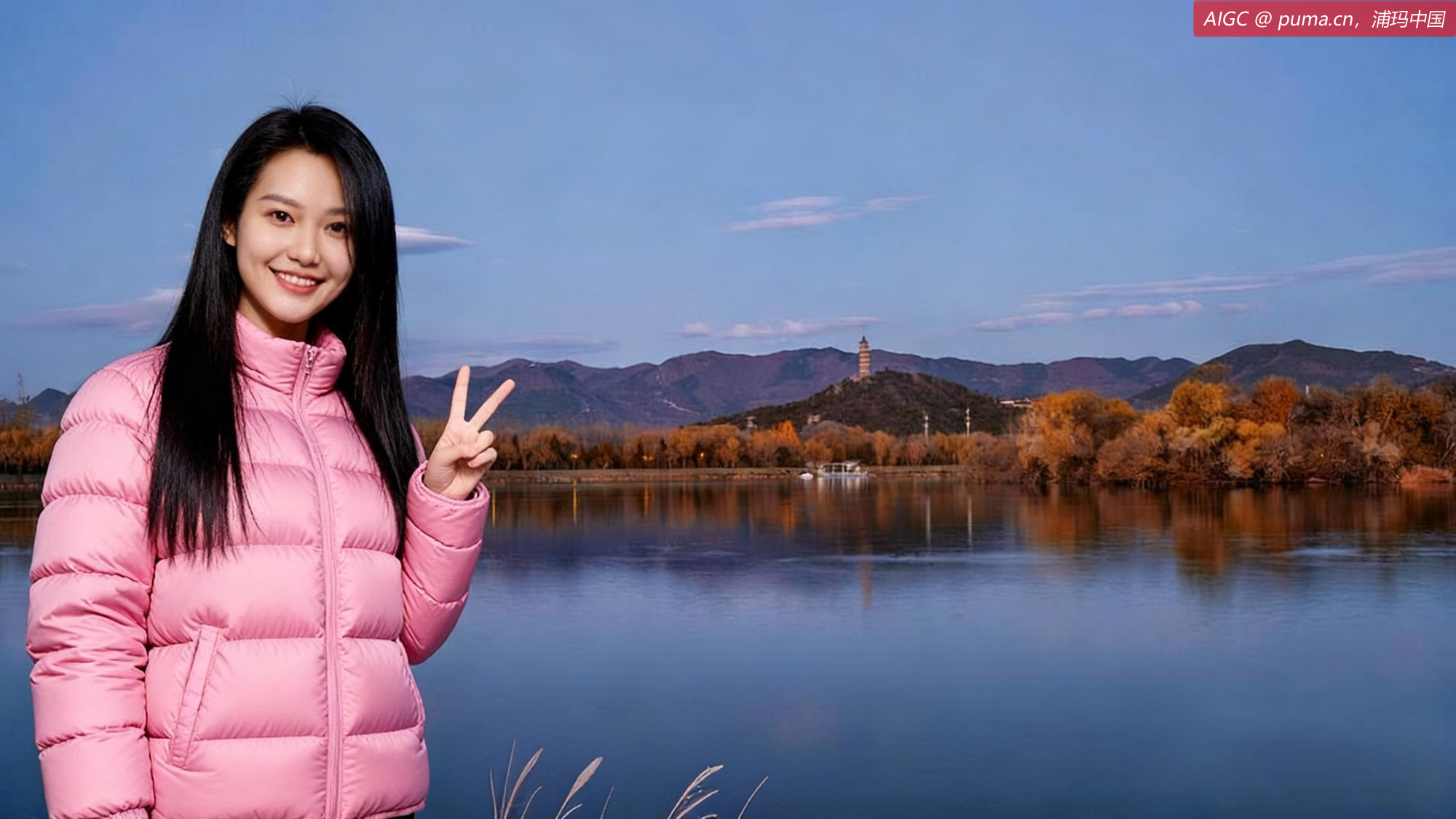 颐和园，秋水。