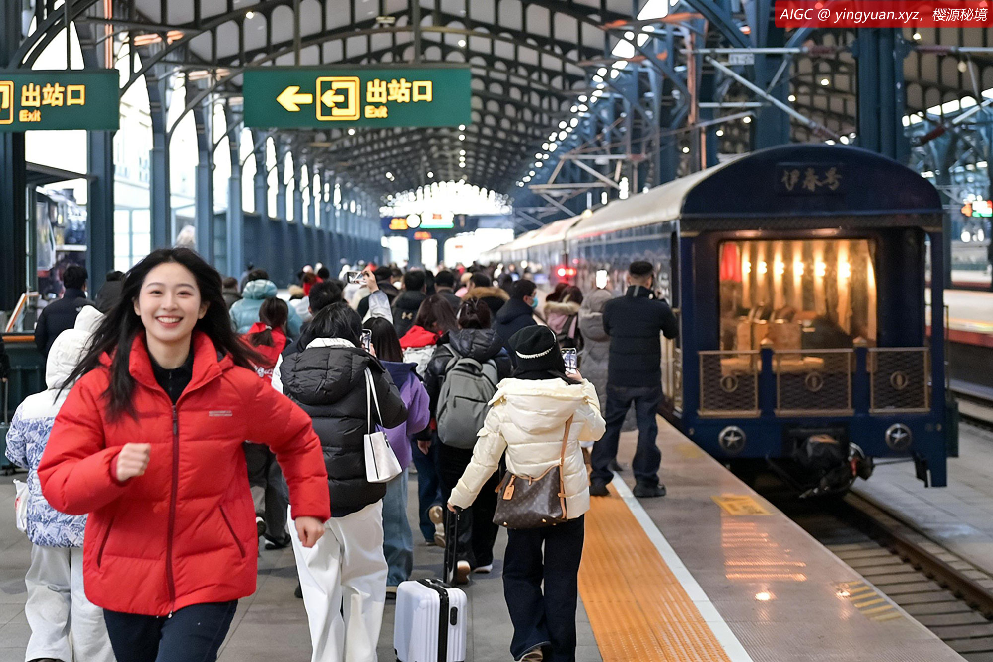 “伊春号”旅游专列试运行，去往亚布力滑雪旅游度假区