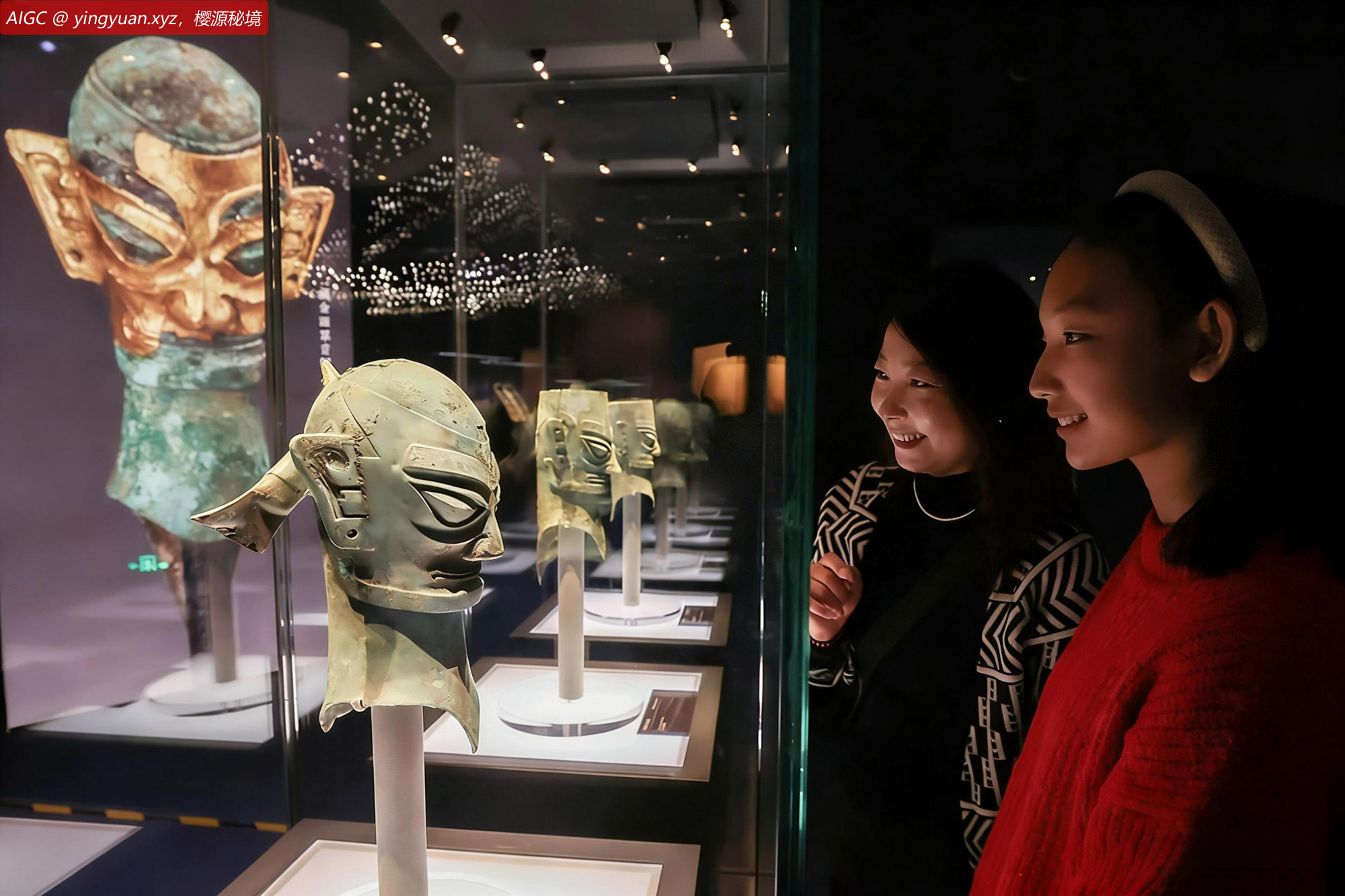 “双星耀世——三星堆—金沙遗址古蜀文明展”开幕